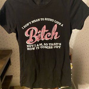 Spencer’s fun tshirt